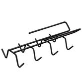 Suporte Aramado Porta até 8 Xícaras Organizador de Cozinha Aço Preto Utimil